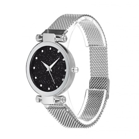 Women's gift set LOVE 2 in 1: wrist quartz clock, pendant, D-3.8 cm-3