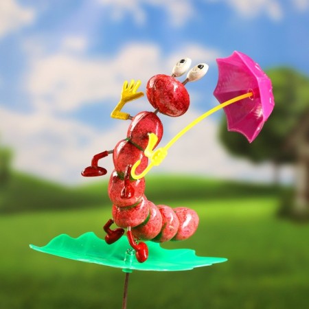 Plug "caterpillar with an umbrella", 13x16cm, length 60cm