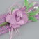 Decorative bouquet "rose" 5x9 cm, lilac