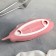 Ceramic dish "Birds on a leaf", 21 × 8 × 5 cm, pink color
