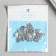 Decor for creativity Metal "mittens" silver 1.7x1.6 cm