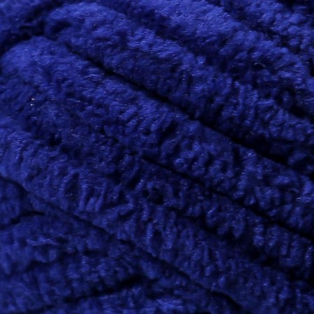 Yarn "Velluto" 100% micropoliester 68m/100g (360 royal blue)-2
