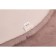 Plush mat Sofi de Marko, size 150x150 cm, color ash rose