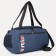 Sports bag with lightning, 2 outer pockets, long belt, blue color