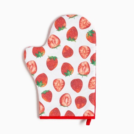 Gift Set Strawberry: a towel, mittens-wrap, brush, blade, corolla-4