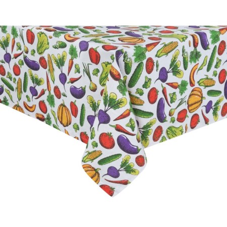 Harvest tablecloth, size 140x180 cm, green color-1