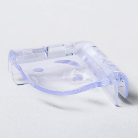 Protective overlays on the corners of the "muzzle", set of 4 pcs., Transparent, crumb I-3