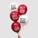 The latex ball “You are happiness”, in the set 25 pcs., 12 "