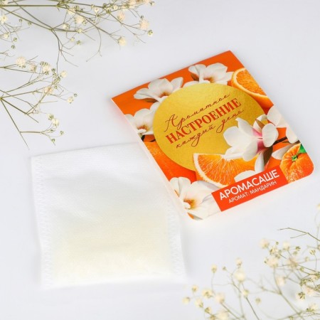 Fragrant for home (Sasha) "Fragrant mood", aroma of mandarin, 8 x 15.5 cm.-1