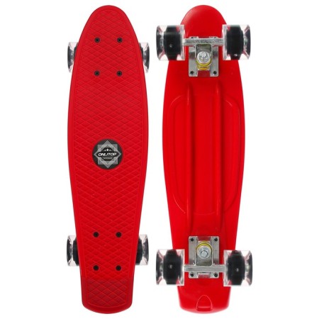 Skateboard Onlitop, 56x15 cm, light wheels PU 60x45 mm, aluminum frame, color mix-6