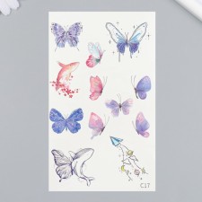 Tattoo on the body color 