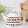 Enamel kettle "Scandinavia", 2.5 l, induction, white color, ornament