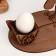 Standing "Easter rabbit with a wheelbarrow" Golden