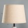 Magda table lamp E14 40W gray 22.5x22.5x37cm Risalux