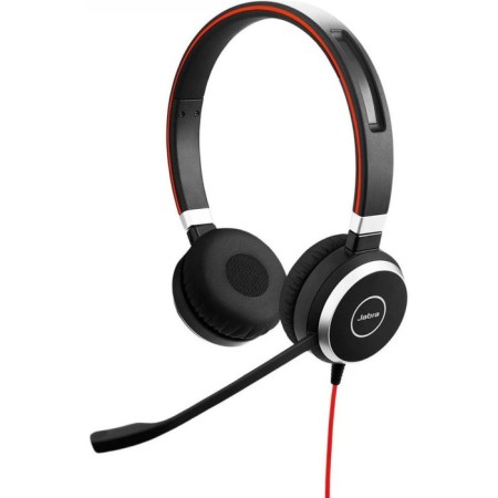 Headphones with a microphone Jabra Evolve 40 MS Black 1.2m False USB Belief (6399-823-109) 1004661