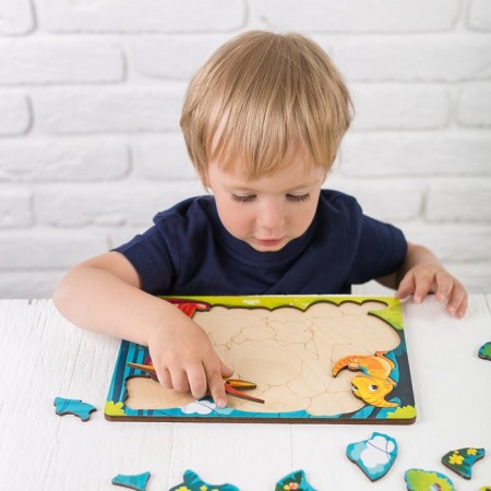 Puzzle "Walk with dinosaurs"-10