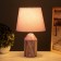 Highlight "Giselle" 1x40W E14 Lilac 20x20x32cm