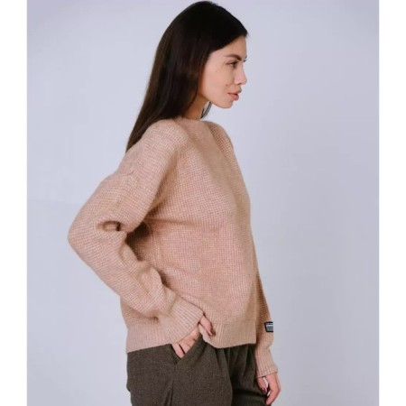 Women's sweater, beige color, size 44-48 (One size)-2
