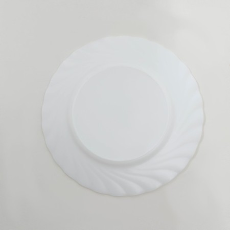 A set of dessert plates Luminarc Trianon, D = 20 cm, glass ceramic, 6 pcs, white color-3