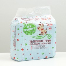 Swear absorbing ultra -thin MY PUPPY WC for animals gel, 60 x 90 cm (in a set of 30 pcs) 76136