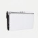 Women's wallet on magnet, white color