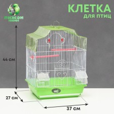 Poultry cell is equipped BD-2/4F, 34 x 27 x 44 cm, green