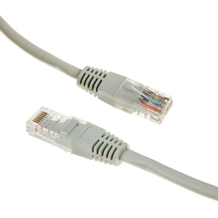 Gembird PP12E-5M patch cord, UTP 5E cat., RJ-45 (M) -RJ-45 (M), 5 m, gray