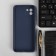 Pero cover for Samsung A03, silicone, blue