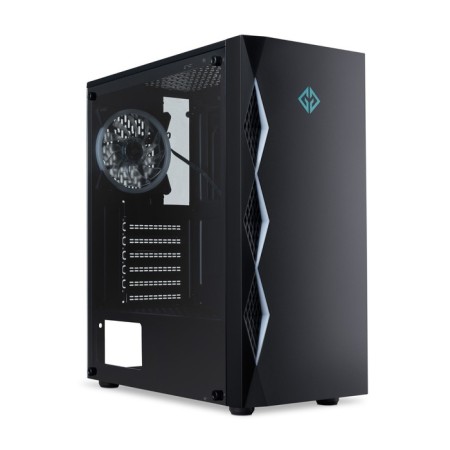 The GMNG OGC-G110 case is black without ATX 5x120mm 2xusb2.0 1xusb3.0 Audio Bott PSU BP-3