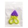 Baby teether for teeth children's “fruit-berries”, mix