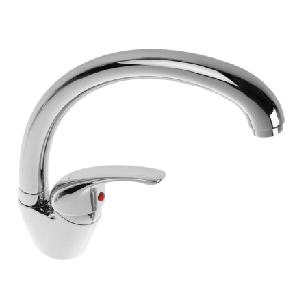 Accoona A5043 kitchen mixer, single -leaf, silumin, chrome