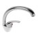 Accoona A5043 kitchen mixer, single -leaf, silumin, chrome