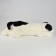 Soft toy "Dog", 75 cm, black and white color