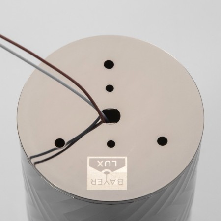 Lamp "Aster" GU10 black chrome 7.5x7.5x13 cm-5