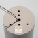 Lamp "Aster" GU10 black chrome 7.5x7.5x13 cm