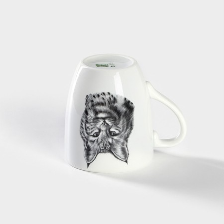 Porcelain mug "Lynx", 300 ml, d = 8.2 cm-2