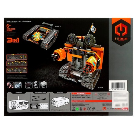 Amphibia designer, radio control, 3 assembly options, 392 parts-7