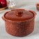 Social-sized pot “Brown marble”, 1.5 liters