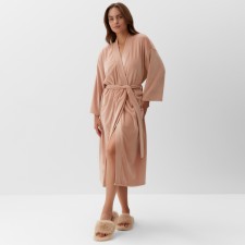 Women's robe KAFTAN PLUSHY p. 44-46, beige