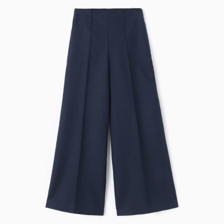Pants Female Palazzo Minaku: Minaku: Safari Blue color, size 46