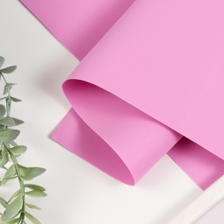 Foamiran 1 mm, 45x45 cm, col. pink (set of 10 sheets), mix-2