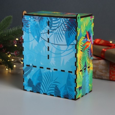 New Year's tea house "Well -being" 20x15x8.5 cm-2