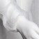 Surgical robe with sleeves on an elastic band - 20 g/m2, size: xxl, 110x140cm, white