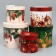 A set of gift boxes 5 in 1 “Classic New Year”, 13 x 14–19.5 x 22 cm, New Year