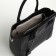 Bag Textura, 25*7*21, OD with zipper, regure belt, black