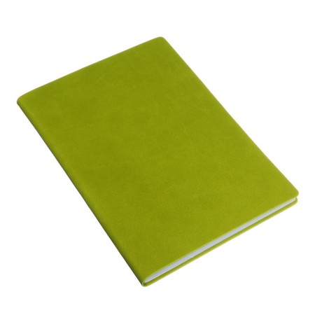 The weekly low -up A5, 64 sheets, on the stitch, an integrated cover of artificial leather, green-1
