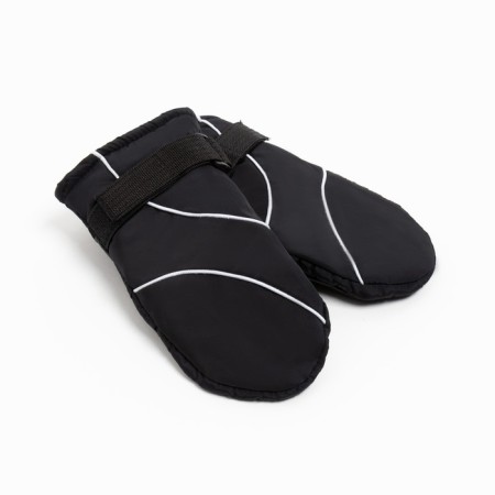 Mittens of winter children's minku, ts.Siniy, rr 16 (18 cm)