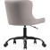 Computer chair Eddon Plastic/velor, black/gray 50x60x73 cm