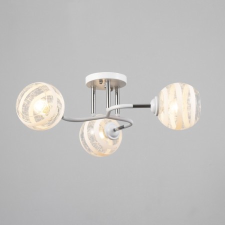 Ophelia chandelier 3he27 40W Belo-chromovy 58x58x27 cm Bayerlux-1
