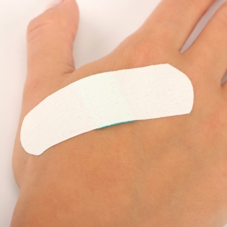 The adhesive plastry of Veropharmic bactericidal 2.5 x 7.2 cm on a woven basis 4 pcs.-6